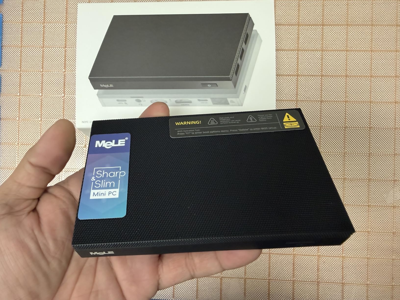 MeLE Quieter4C N150 Fanless Mini PC with Win-11-Pro 16GB RAM DDR4 512GB SSD | Dual HDMI+USB-C 4K Triple Display | WiFi 5 BT5.1 | 0dB Silent | Auto Power On WoL | VESA Mount | Industrial Business Astrophotography customer photo 1