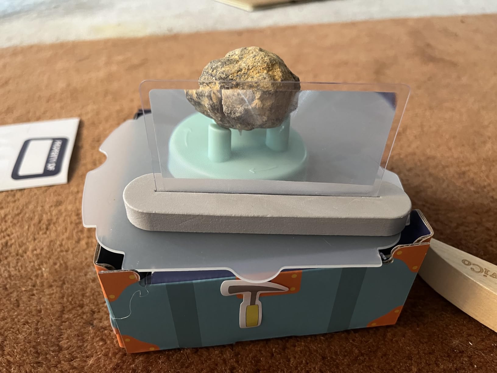 KiwiCo Volcano Science Kit for Kids Ages 5-8 - STEM Educational Toy & Science Gift with Rock & Mineral Exploration, Real Geodes, Magnifying Lens, Display Case & Eruption Experiment customer photo 1