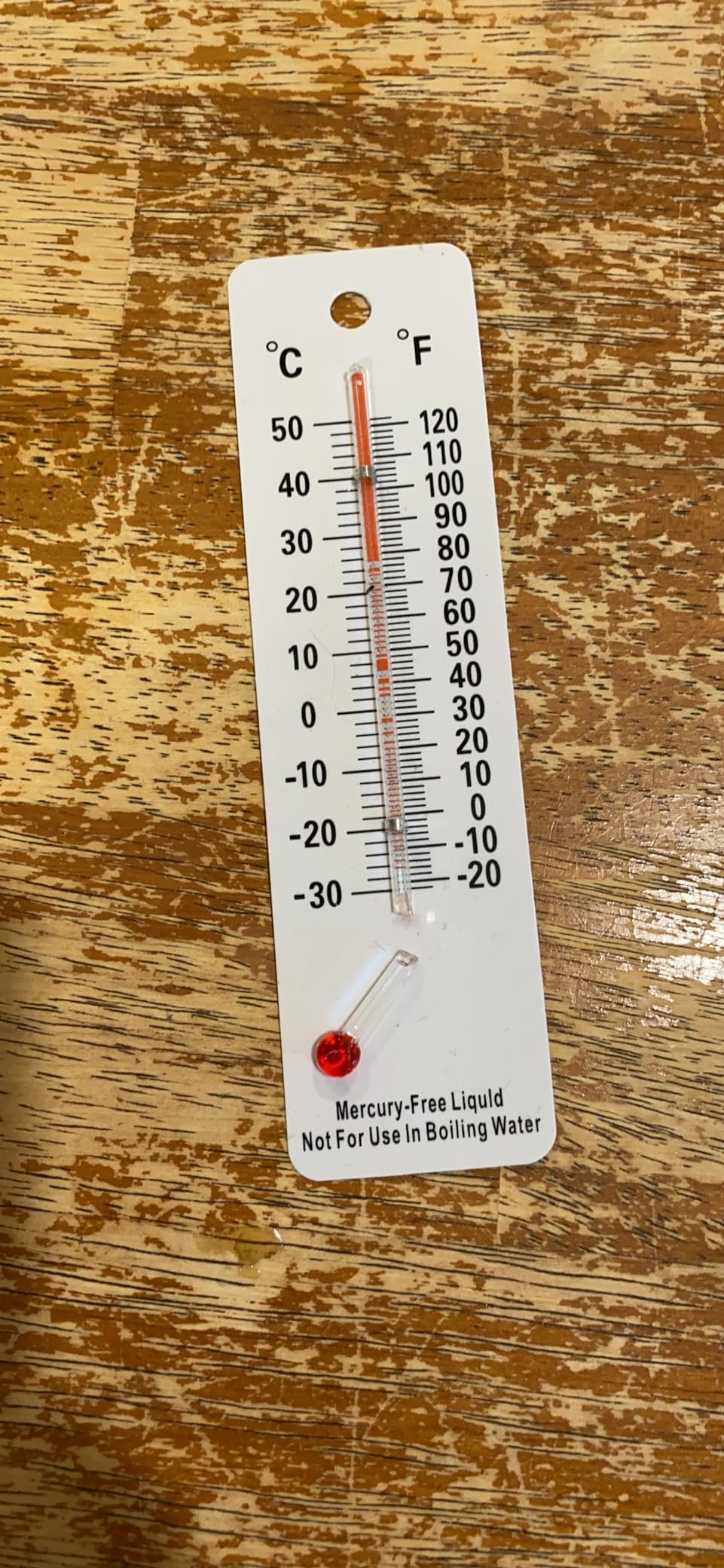 Maitys 10 Pcs Science Thermometers Mercury Free Student School Supplies Boiling Point Dual Scale Thermometers for Classroom Teaching Tools (White) customer photo 1
