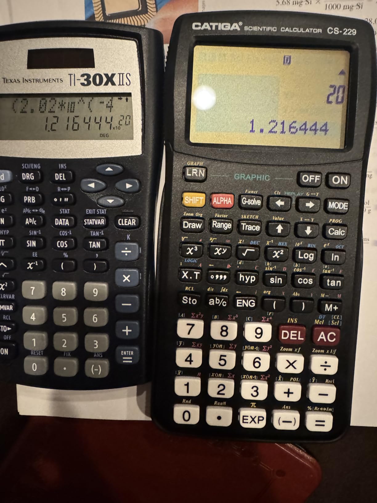CATIGA Scientific Calculators with Graphic Functions, Graphing Calculators with Multiple Modes, Scientific Calculators for Students, High School or College Courses, Calculadora Cientifica, CS-229 customer photo 1