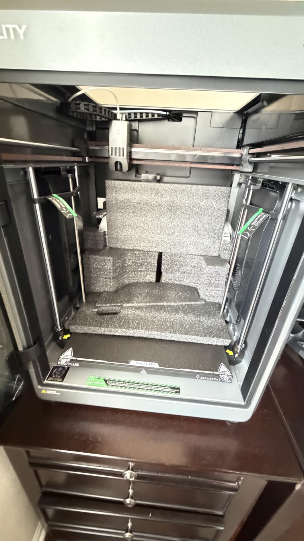 Creality Resin 3D Printer for Kids and Beginners, HALOT R6 Fully Assembled | Upgraded Light Source with High-Precision Printing, LCD Monochrome Screen Simple Workflow 3D Resin Printers customer photo 1