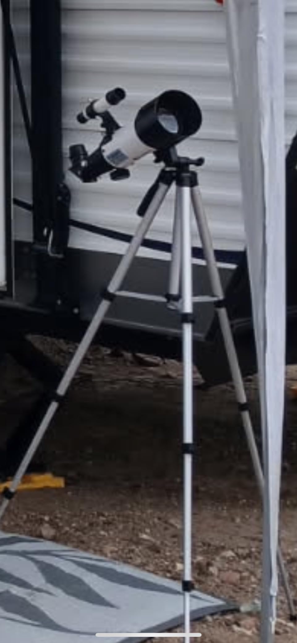 Telescopes, Telescope for Kids and Adults Beginners, 70mm Aperture 400mm Focus Length Refractor Travel Telescope with AZ Mount for Observe The Moon and Landscape customer photo 1