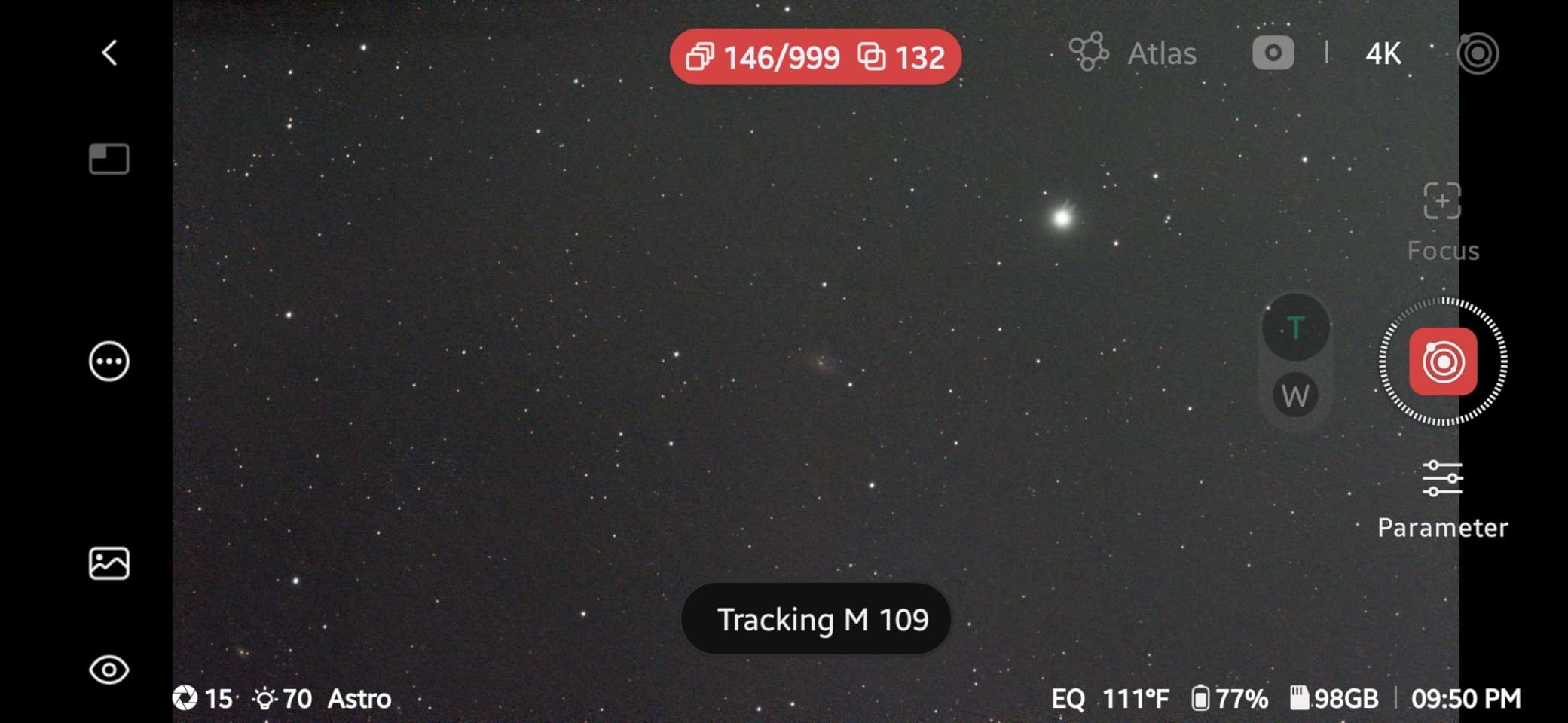 Dwarf 3 Smart Telescope, App-Controlled Astrophotography Camera | Portable 3lb Design, 4K Auto-Tracking, AZ/EQ Modes, Built-in Processing, Astronomy Shooting, Wildlife and Panorama Imaging customer photo 1