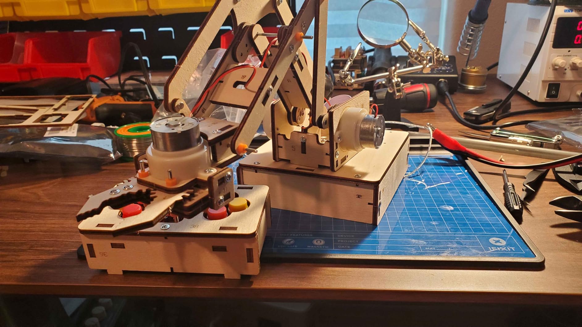 Robot Arm Kits Robotics for Kids Ages 8-12-14-16 Teens Adults STEM Toys Building Engineering Cool Stuff Gadgets Birthday Gifts customer photo 2