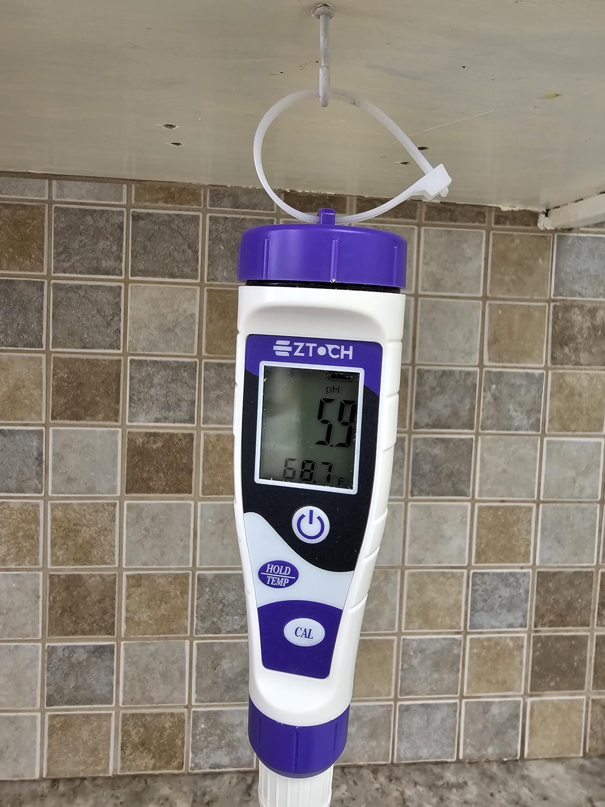 Food pH Meter, Digital pH Meter for Food Fermentation Canning | Smart Cooking Sourdough pH Tester for Bread Cheese Sauces, Measure pH in Water, Brewing, Meat, Sausages, Pickles, Sushi Rice customer photo 2