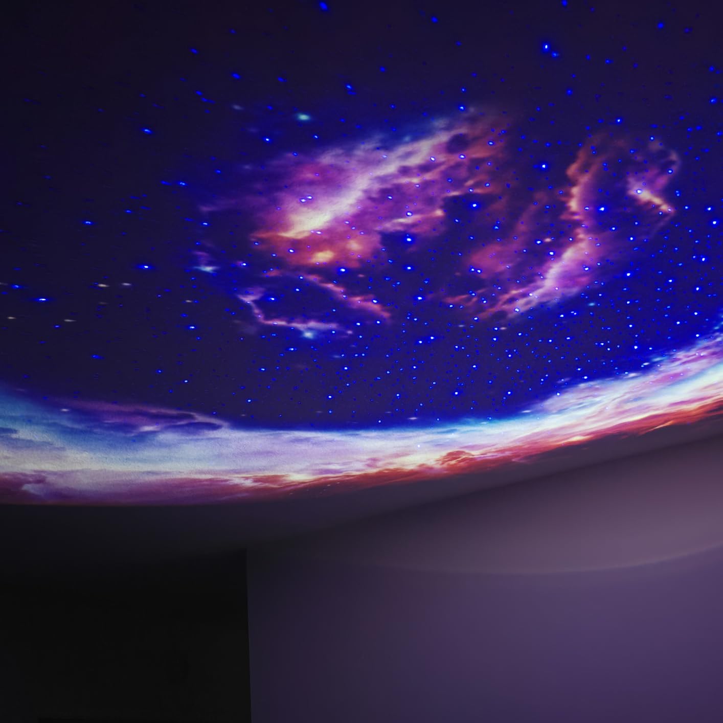 Govee Galaxy Light Star Projector 2 Pro, 4 Megapixel HD Lens Night Light | Planetarium Projector work with Matter, Star LED Lights Projector with 20+ Preset Scenes, Room Decor, Gift for Kids customer photo 1