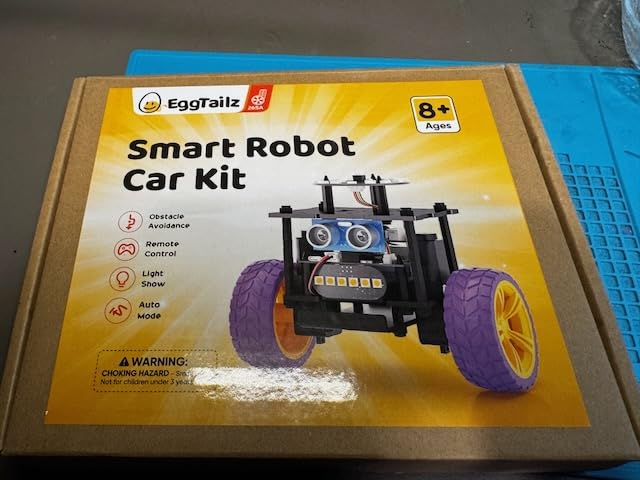 Smart Robot Car Kit, Robotics for Kids Ages 8-12 12-16 | STEM Toy for Kids 8-13, Remote Control Robot Toy Building Kit, Educational Teen Boy Girl Gift Ages 8-16 customer photo 1