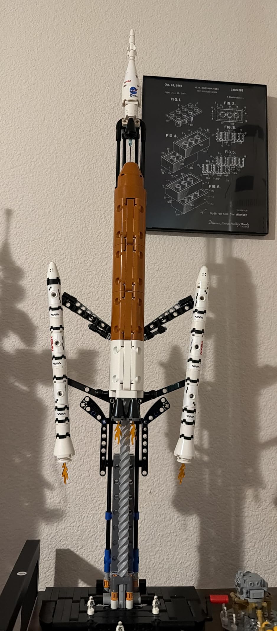 Technic NASA Artemis Space Launch System Rocket Building Toy for Boys & Girls - STEM Learning & Space Toy W/3-Stage Launch Function for Kids, Ages 9+ - 42221 customer photo 1
