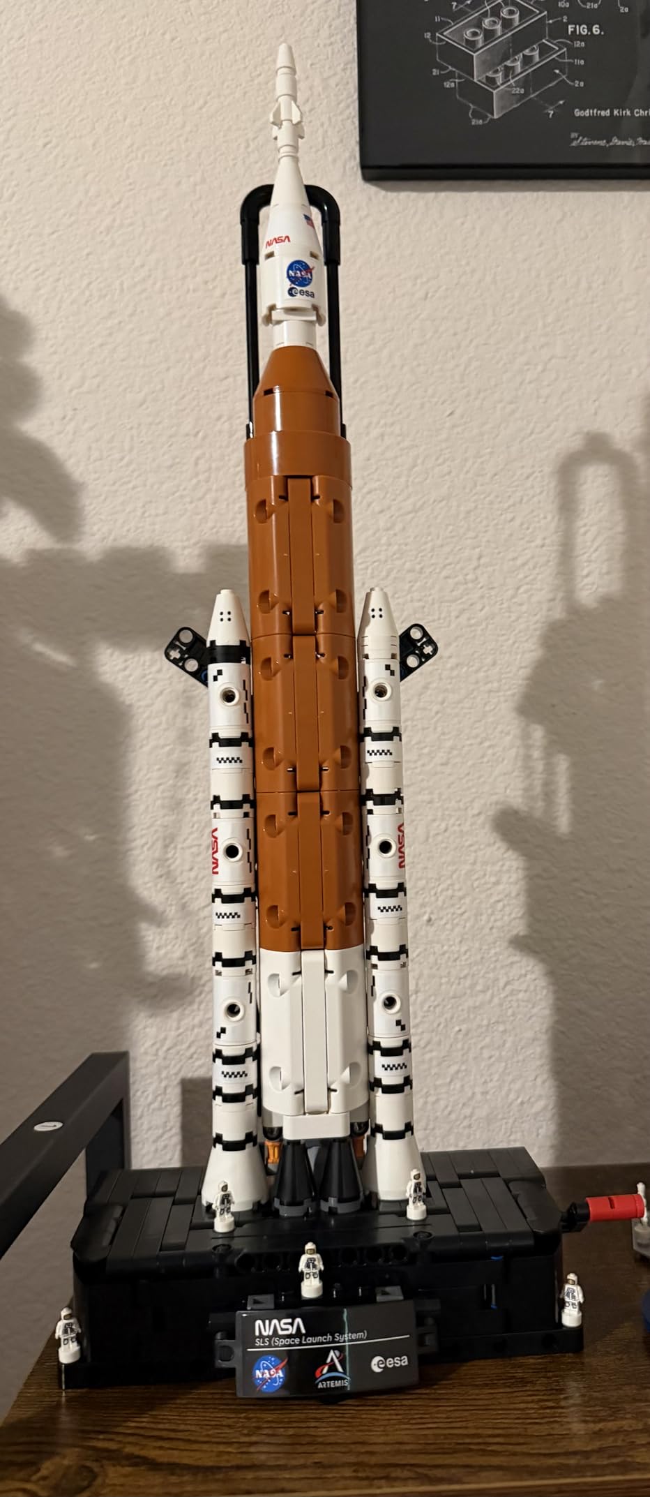 Technic NASA Artemis Space Launch System Rocket Building Toy for Boys & Girls - STEM Learning & Space Toy W/3-Stage Launch Function for Kids, Ages 9+ - 42221 customer photo 2