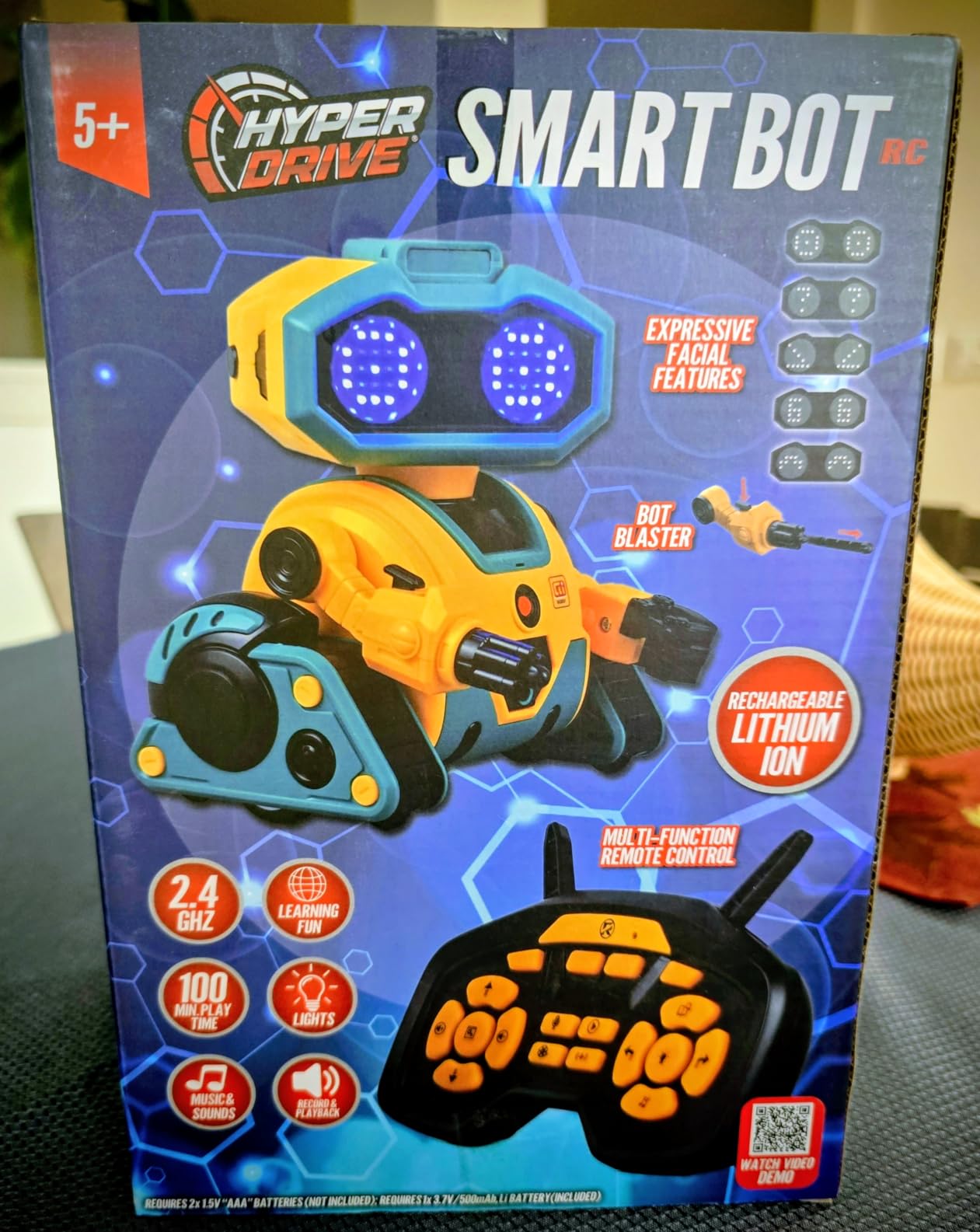 Hyper Drive Smart-Bot Coding Robot Kit for Kids - STEM Robotics Toy with Easy Programming for Beginners - Build, Code & Play Educational Robot customer photo 2