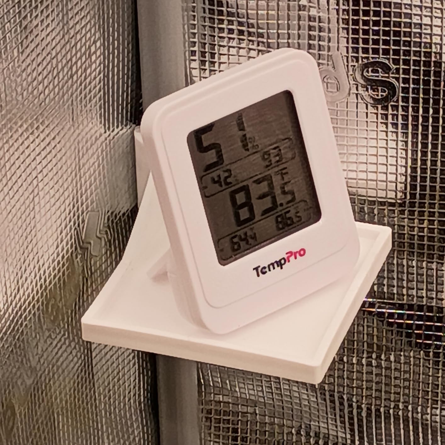TempPro TempAir Digital Hygrometer Indoor Thermometer with IPX5 Waterproof | Greenhouse Thermometer Temperature and Humidity Monitor, High/Low Records Humidity Meter for Room Celler Grow Tents Reptile customer photo 2