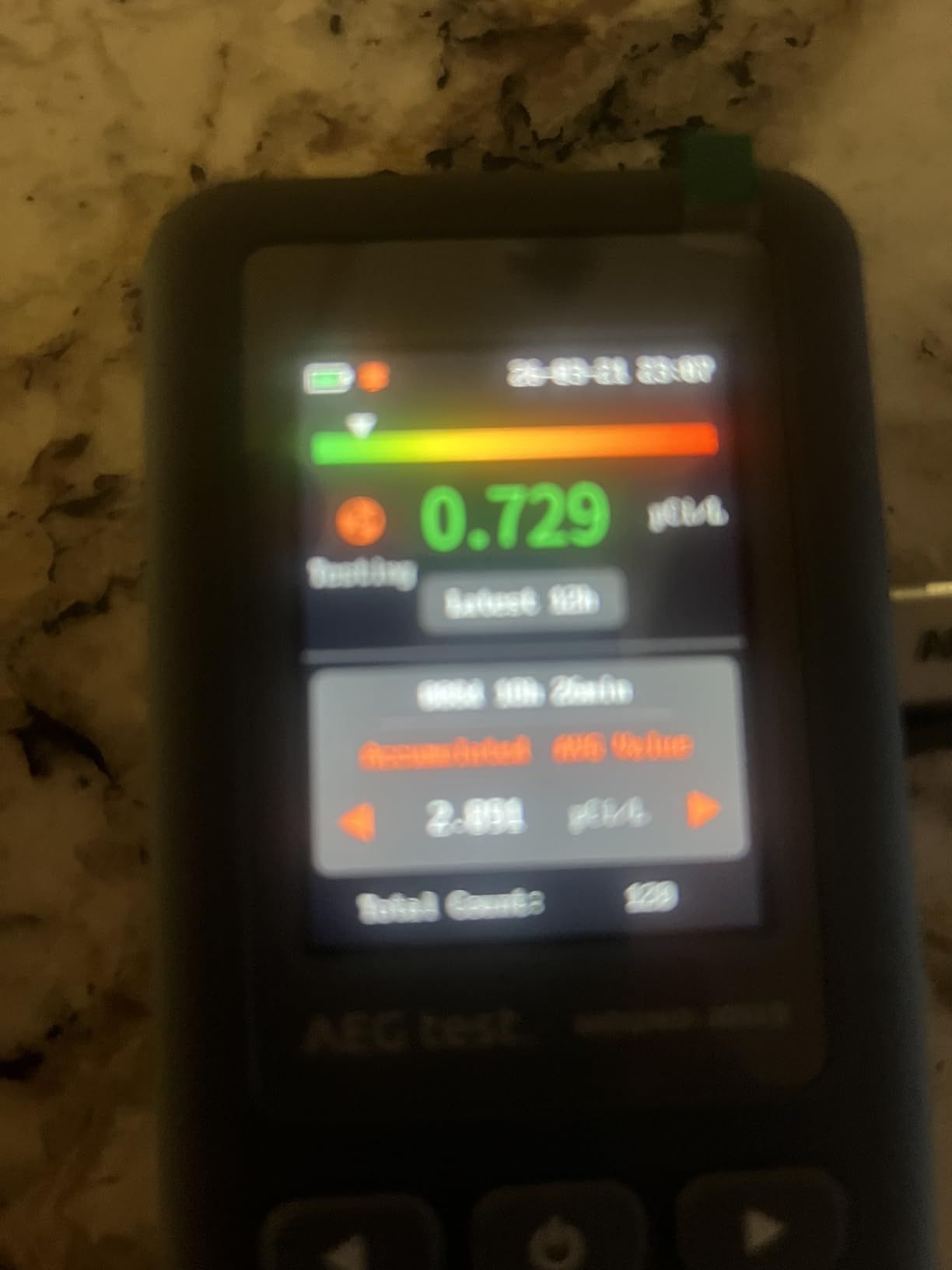 HOUND-1011S Portable Radon Detector, High-Accuracy Sensor for Home, Lightweight, Audible & Visual Alarms, Long-Term Monitoring, Easy-to-Use Radon Tester in pCi/L or Bq/m³ for Basement customer photo 2