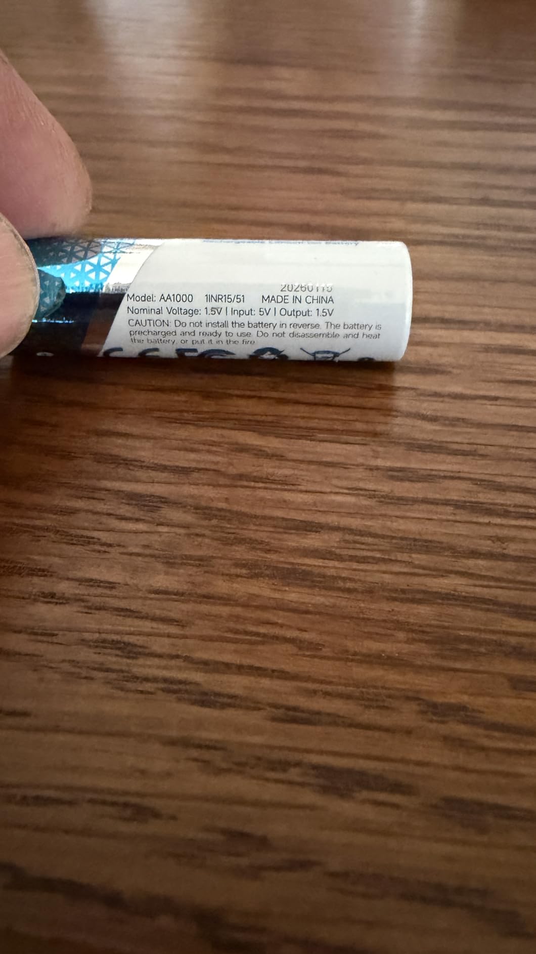 8 Pack 1.5V Rechargeable AA Batteries Lithium 3600mWh | 2000+ Recharge Cycles Wide-Temperature Ready Long Lasting Double A Battery customer photo 2