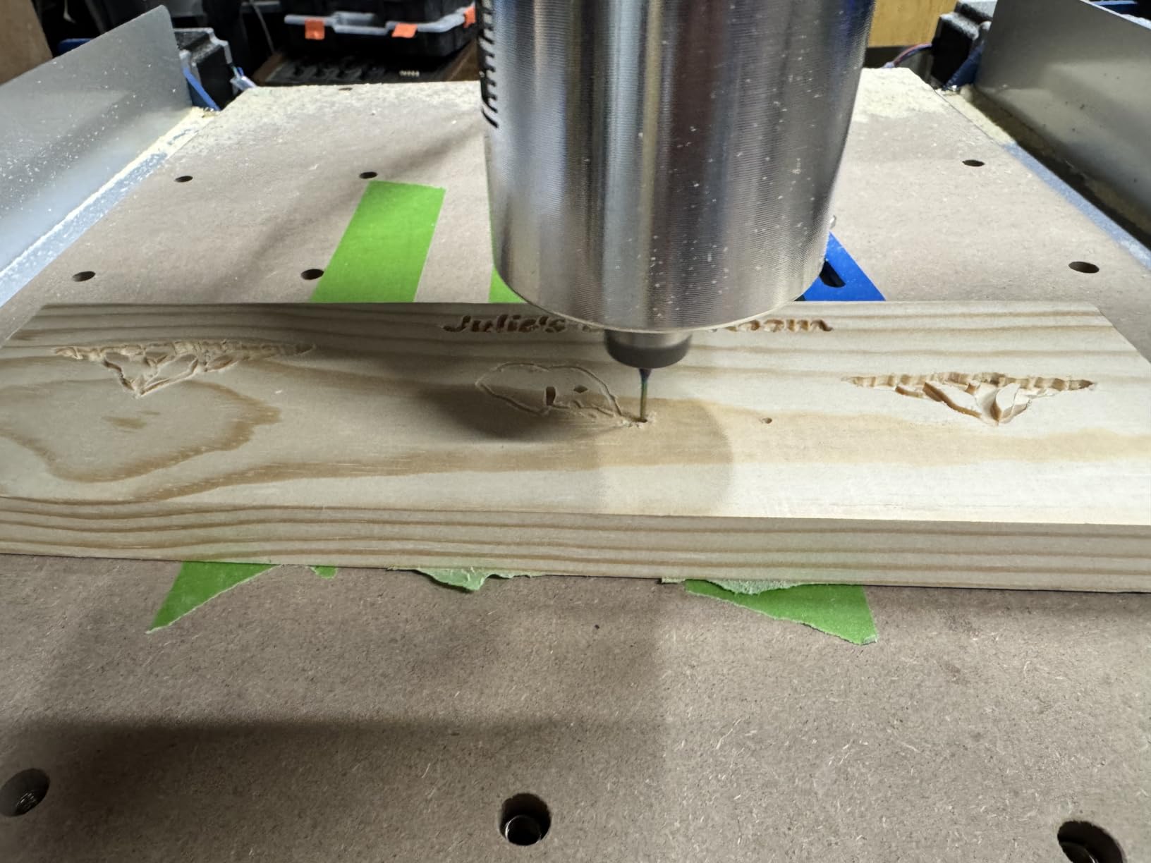 Genmitsu PROVerXL 4030S CNC Router Machine, 710W Spindle & 130mm Z-Height | Upgraded 3-Axis Desktop CNC Milling Machine, High Precision Linear Rails, Wireless App Control for Wood, Metal & Acrylic customer photo 1