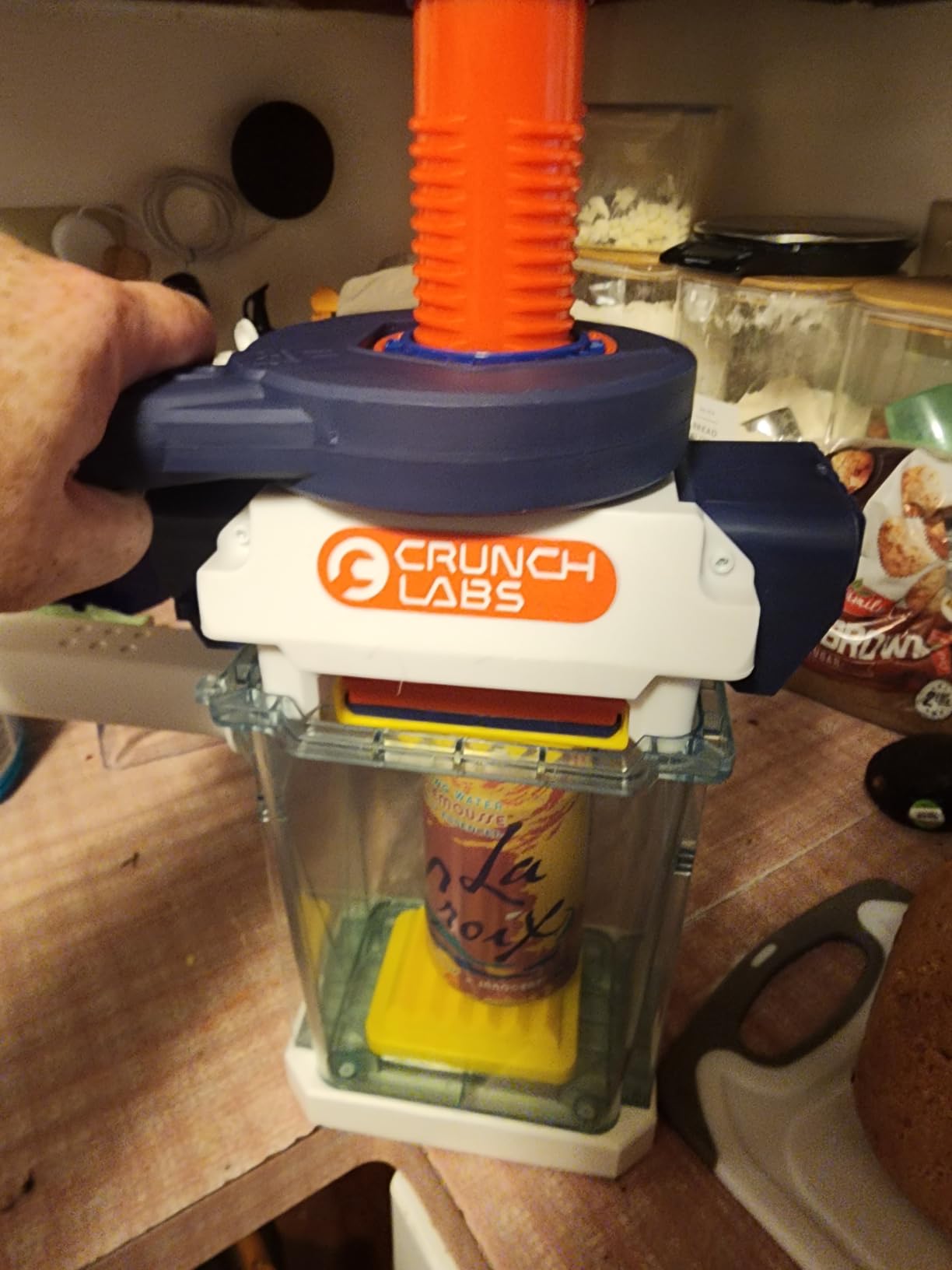 by Mark Rober, The Crunchinator, STEM Toys for Ages 8-13 | Inspired by Mark Rober, 3 interchangeable plates, contained chamber, and phone holder; science kits for kids ages 8+ customer photo 1