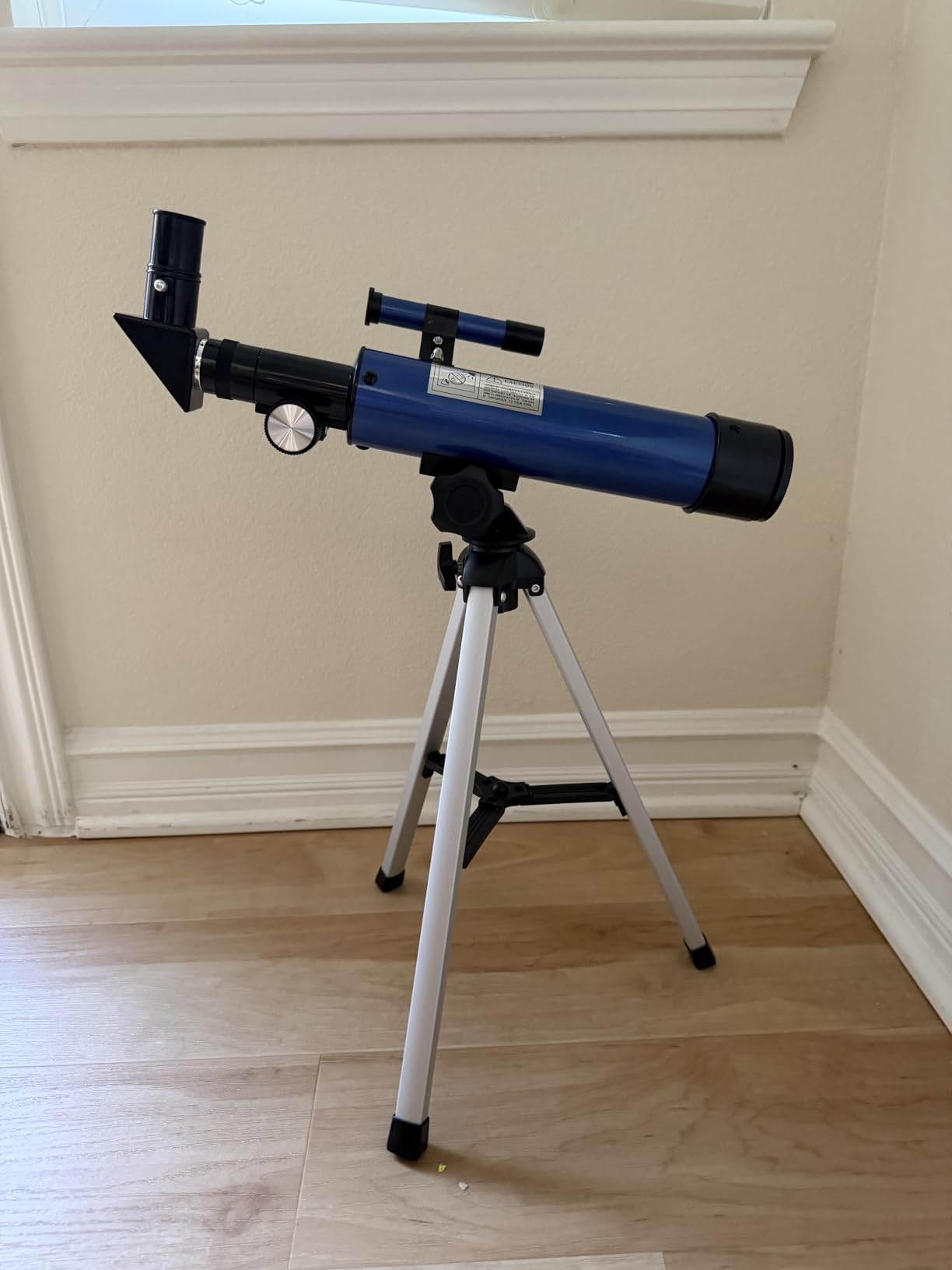 Telescope for Kids 8-12, 100x Magnification Beginner Kids Telescope | 50mm Aperture 400mm Telescope with Tripod, 2 Eyepieces & Finder Scope, Space Toys STEM Educational Gift for Boys & Girls customer photo 1