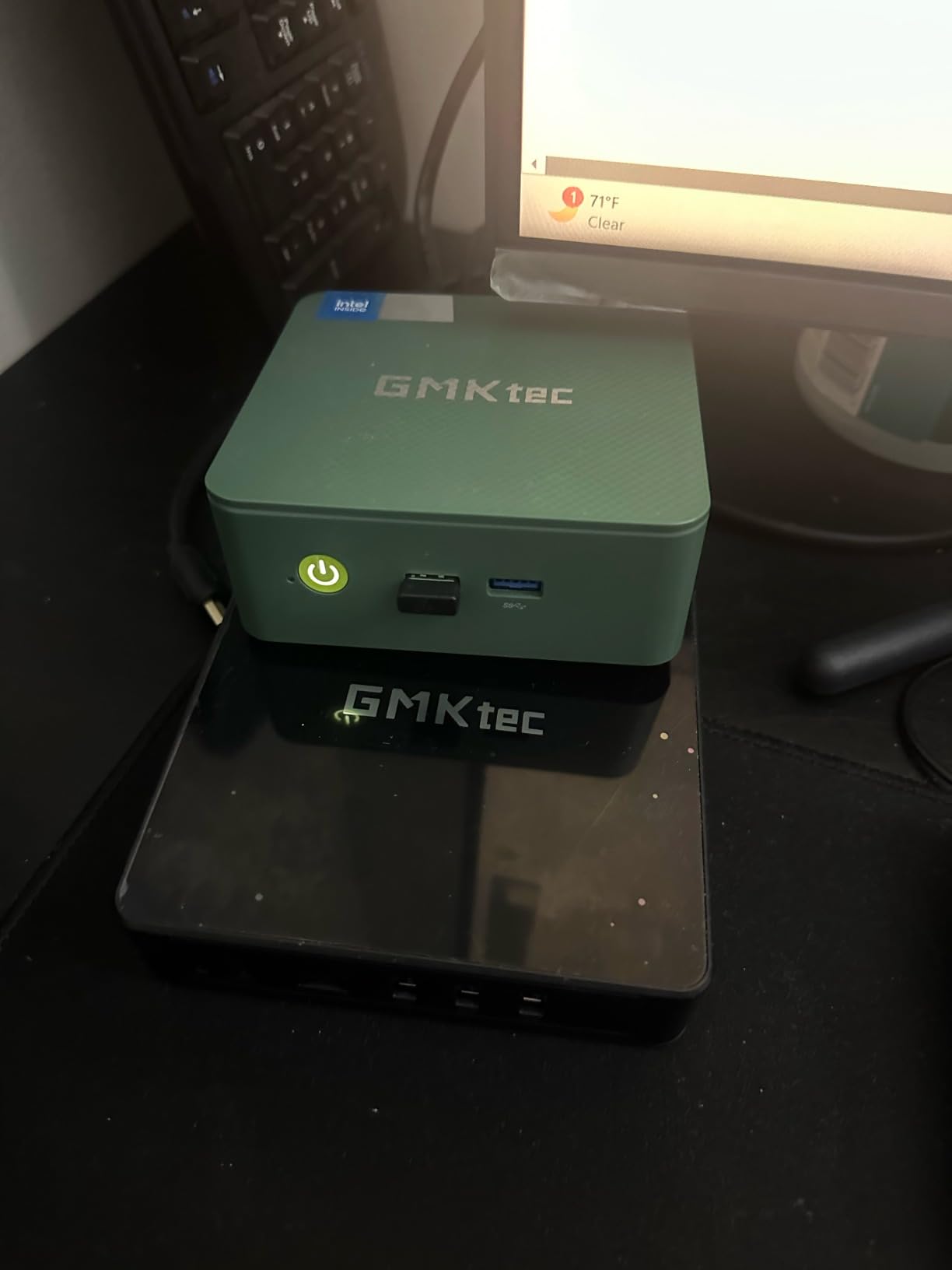 GMKtec Mini PC, G3 PRO Intel Core i3-10110U (Beats 4300U/N150), 16GB DDR4 RAM (Dual Channel) 512GB Storage Drive, Desktop Computer 4K Dual HDMI/USB3.2/WiFi 6/BT5.2/2.5GbE for Office, Business customer photo 1