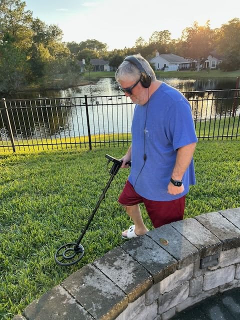 Metal Detector for Adults Professional, Higher Accuracy Gold Silver Metal Detectors Kit, Intelligent NORM Mode for Beginner, 6 Modes, Advanced DSP Chip, 10