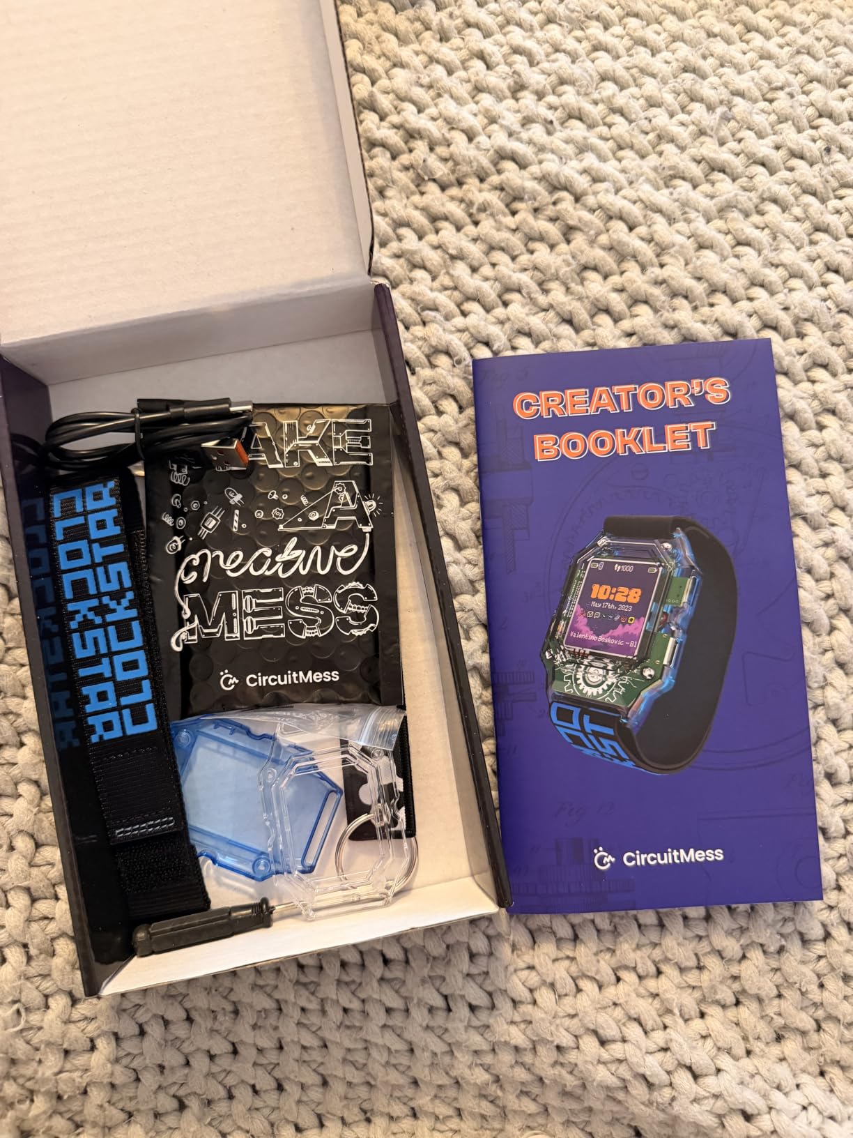 Clockstar 2.0 | Build & Code Your Smartwatch | Learn Electronics & Coding | Educational STEM Gift for 11+ customer photo 2