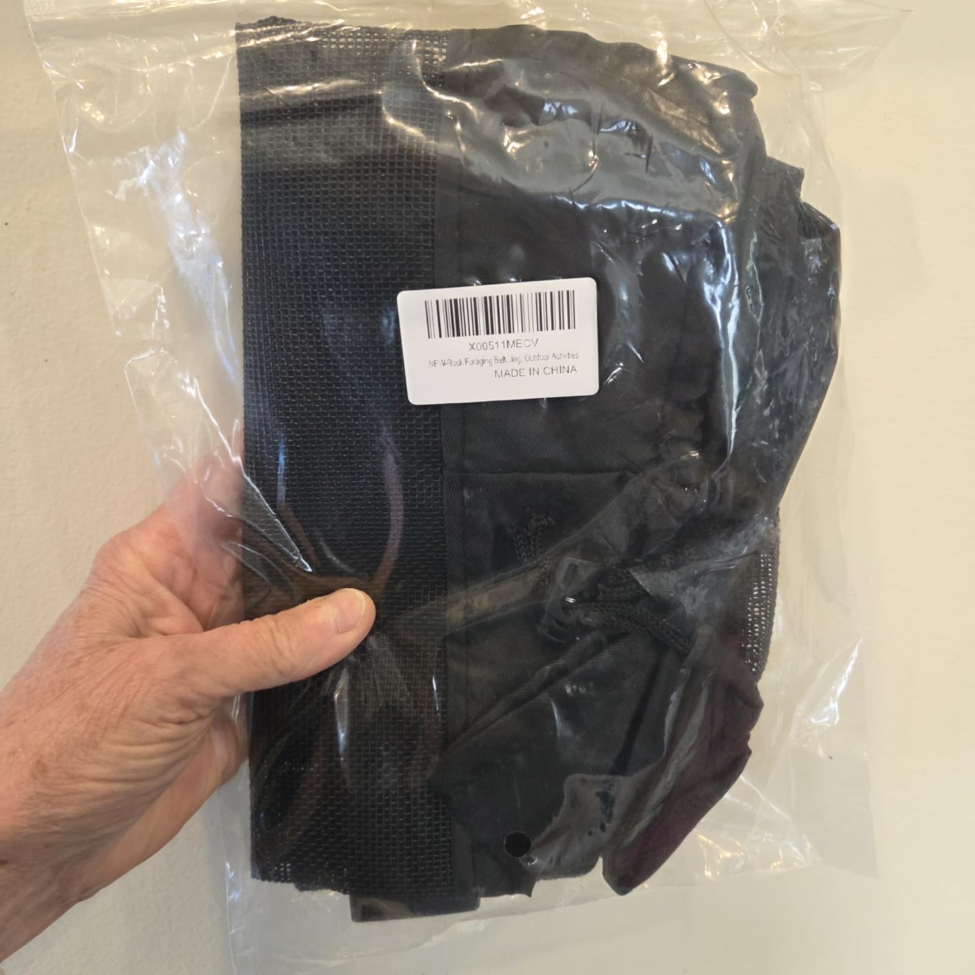 Hands-Free Rock Collecting Waist Bag for Rock Hounding, 3 Pouches | 29.5-53.1 in adjustable belt, 2 drainable mesh pouches, 1 tool pouch, fossil hunting, shell collecting, creek and beach trips customer photo 1