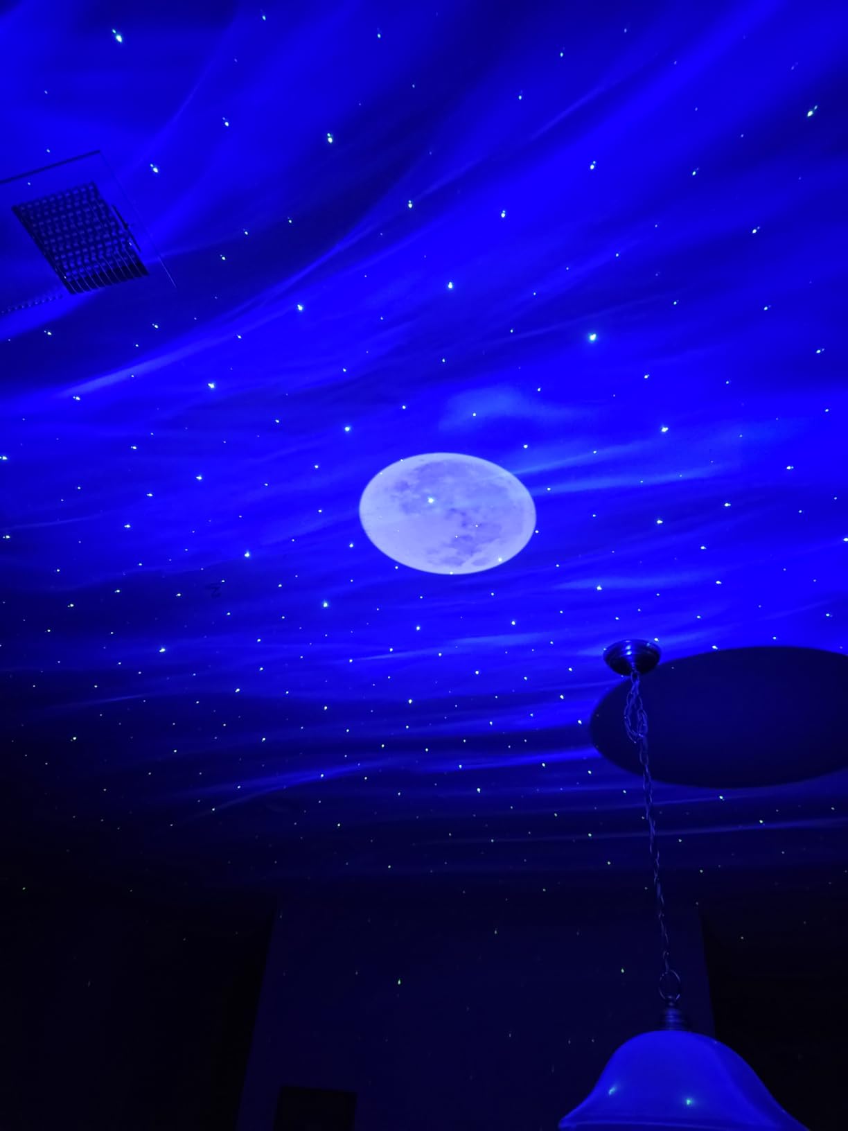 Galaxy Projector Sound Machine Aurora Night Light Projector with 30 Sounds, 16 Colors Star Northern Lights Projector Bluetooth Speaker, Remote Timer Teen Gift Led Lights Mood Sensory Light for Autism customer photo 1