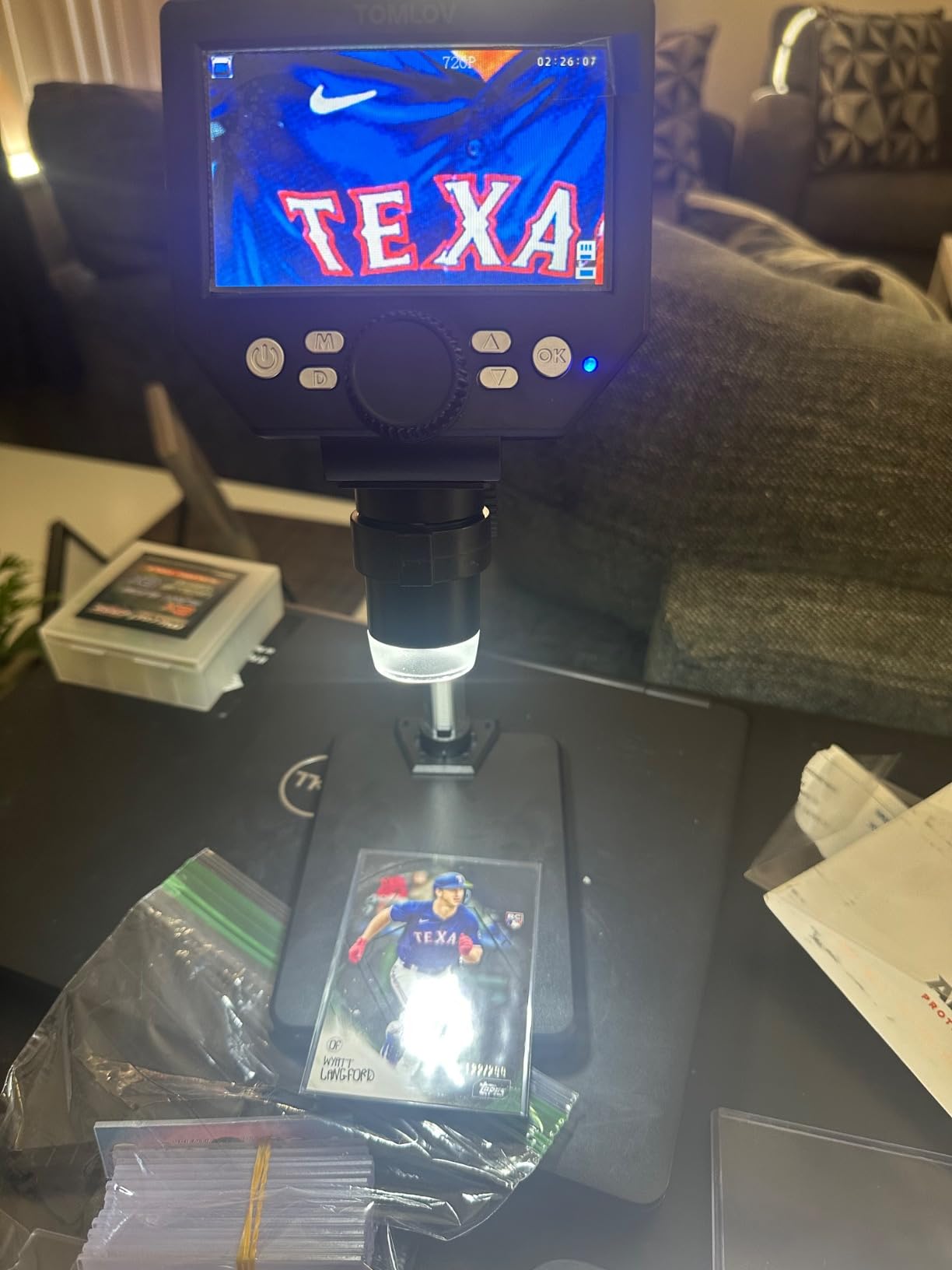 TOMLOV Coin Microscope with Weighing Scale, 7