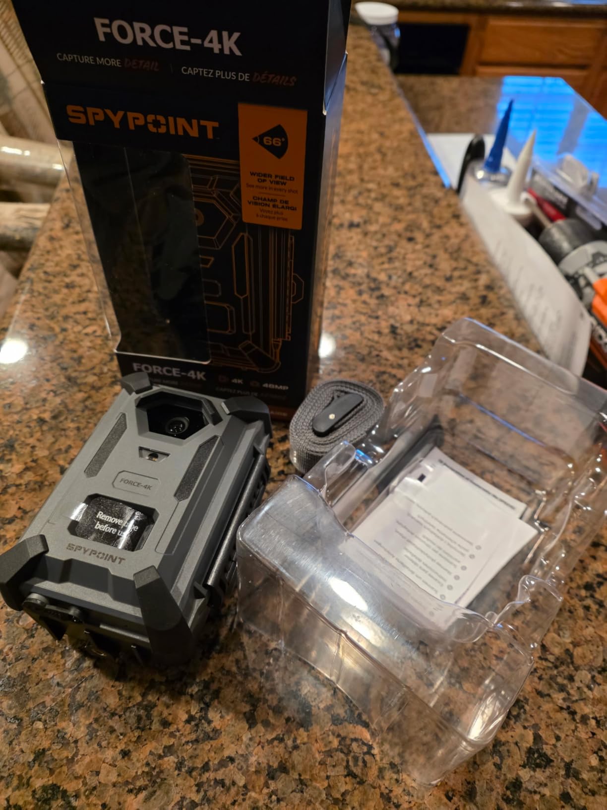 SPYPOINT FORCE-4K Trail Camera, 4K Video 48MP, Non-Cellular, Low-Glow LEDs Night Vision, 0.4s Trigger, 110 ft Motion Detection for Wildlife Monitoring and Hunting customer photo 2
