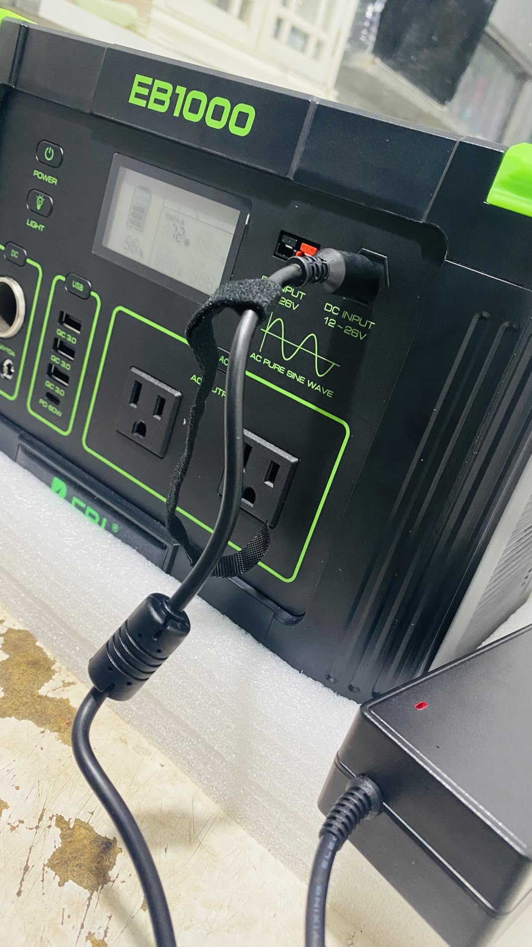 500W Portable Power Station with 100W Solar Panel, 519.48Wh Solar Generator | with 60W USB-C PD Output, 120V Pure Sine Wave AC Outlet, Backup Lithium Battery Kit for Outdoor Camping Travel Emergency customer photo 1