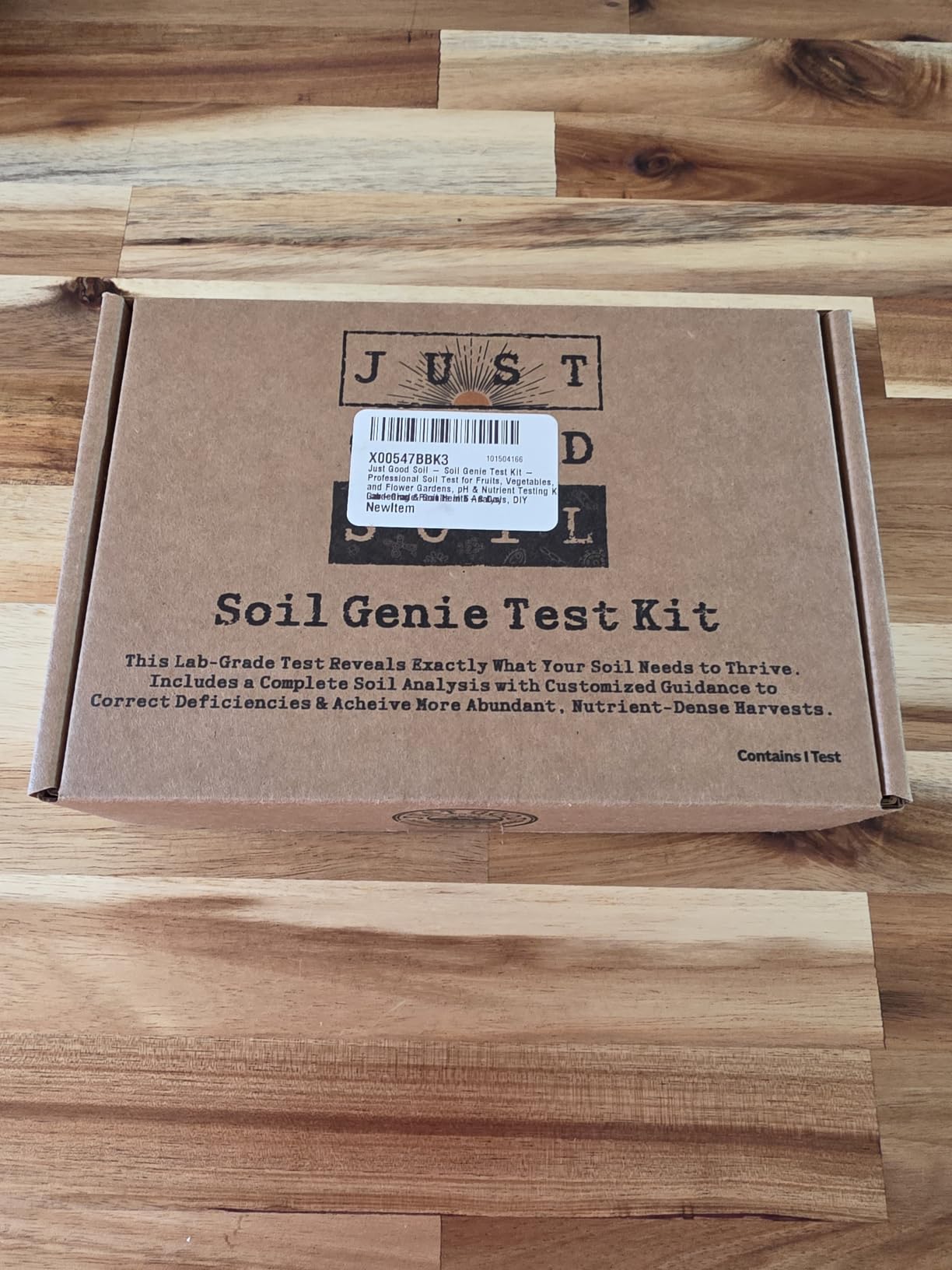Soil Genie Test Kit Professional pH & Nutrient Testing - Lab-Grade Results in 6-8 Days customer photo 1