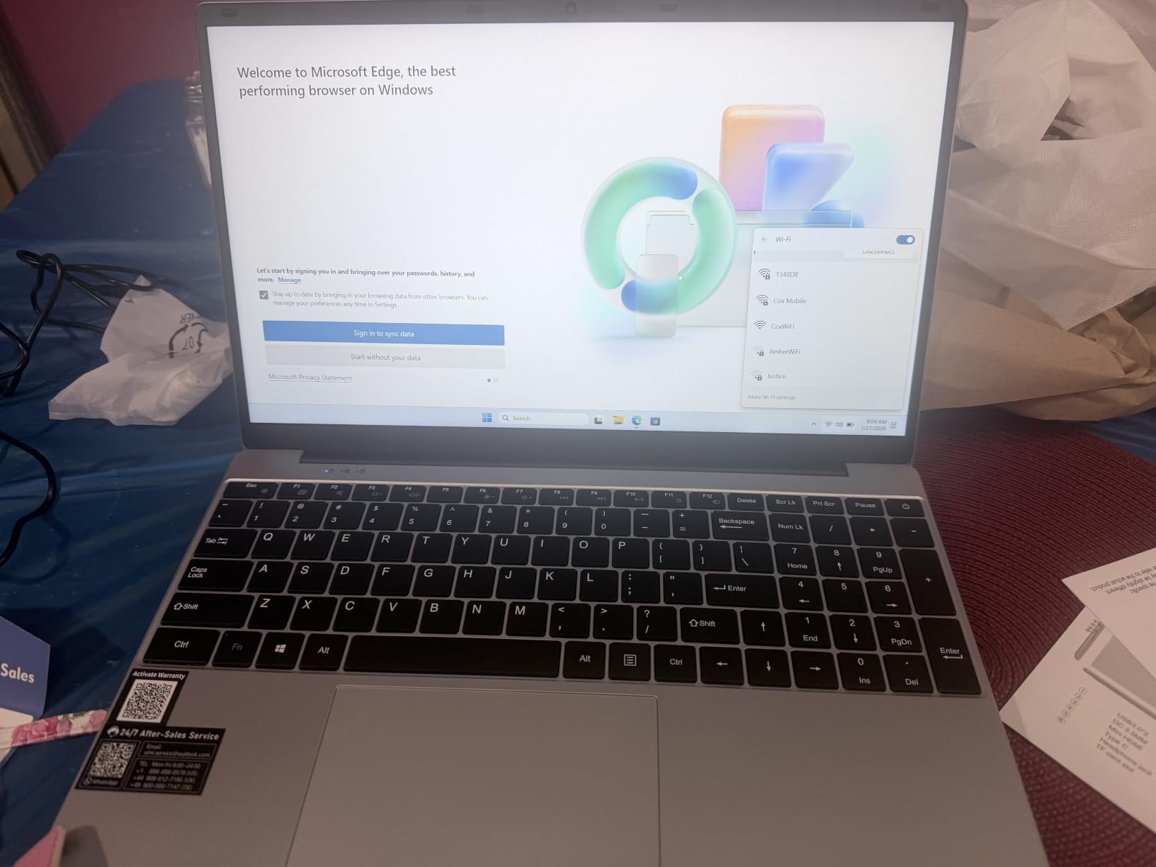 MOONFISH 2026 Laptop Computer Window 11 Pro, 15.6 Inch Lap Top, 16GB RAM 256GB SSD Trational PC Notebook, Office 365, Business, School, Work, Student, Kids customer photo 2