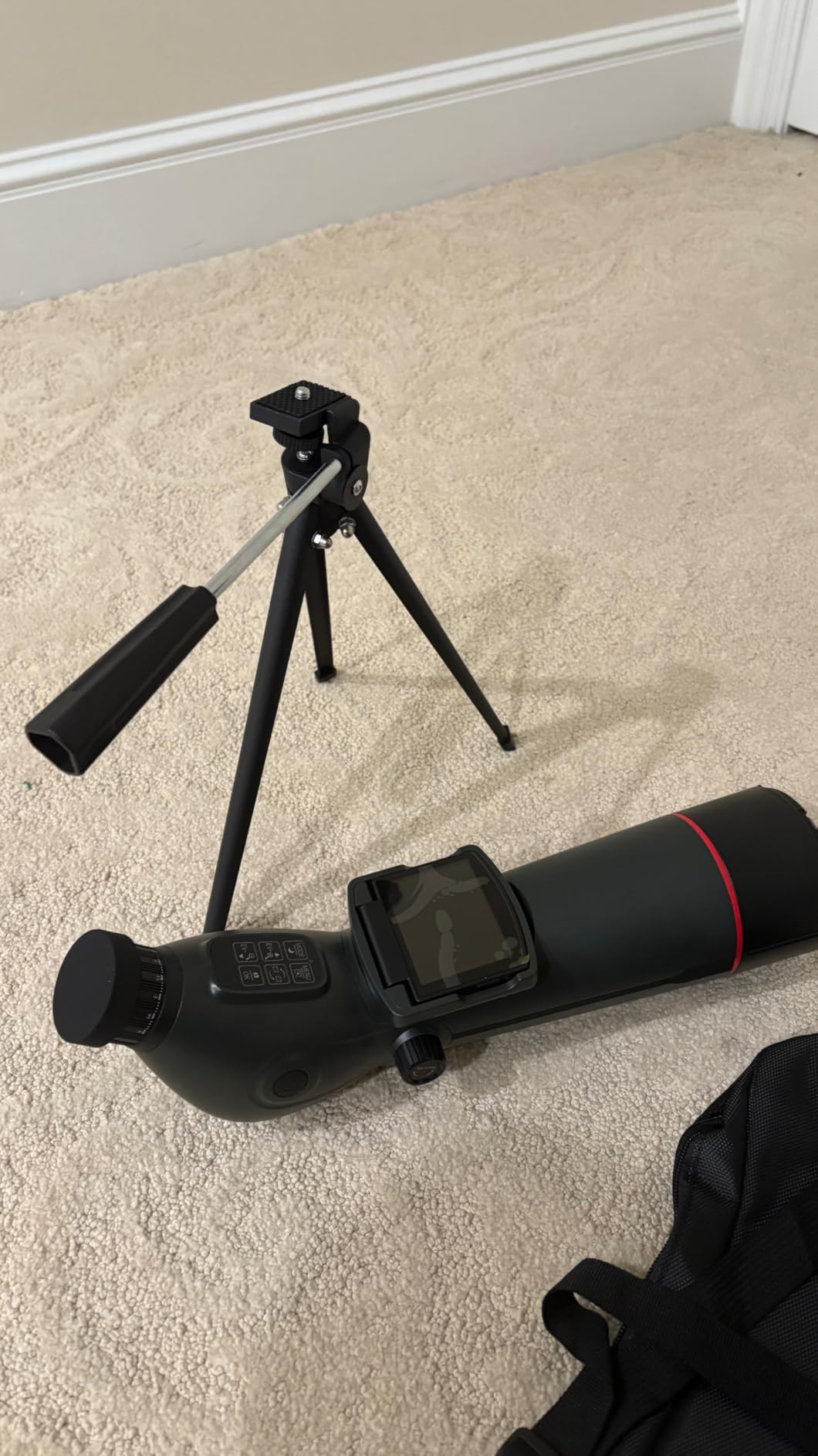Smart Telescope,Refractor Auto-Focus Portable Digital Electronic Telescopes | with 4K Astrophotography Camera, Internal And External Dual Screens Spotter for Adults and Beginners Astronomy customer photo 1