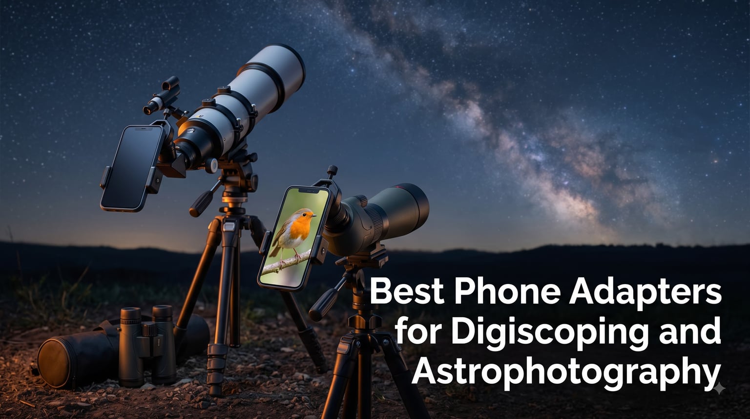 Best Phone Adapters for Digiscoping and Astrophotography