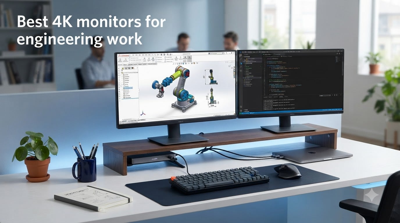 Best 4K monitors for engineering work