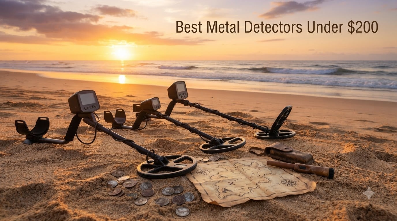 Best Metal Detectors Under $200
