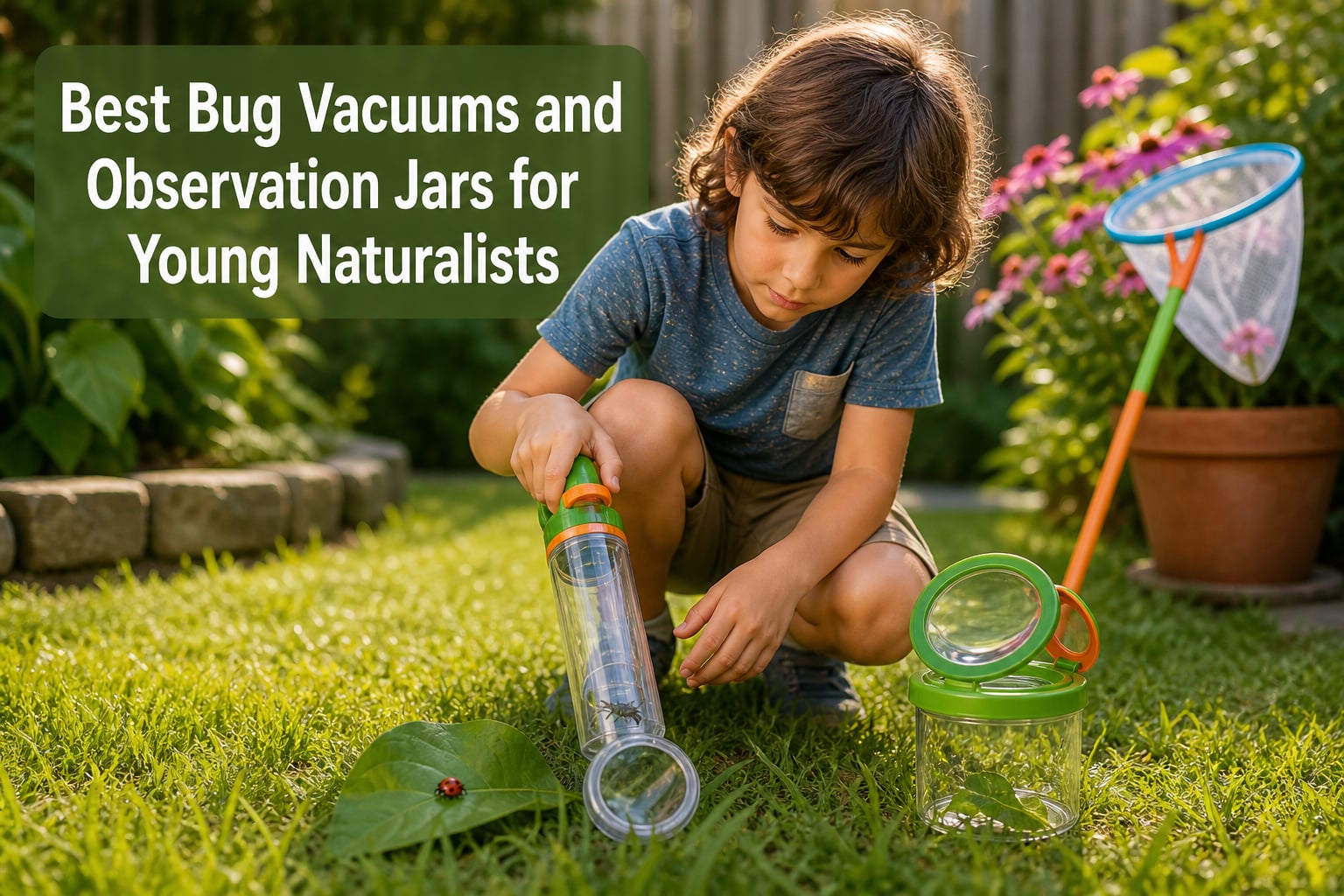 Best Bug Vacuums and Observation Jars for Young Naturalists
