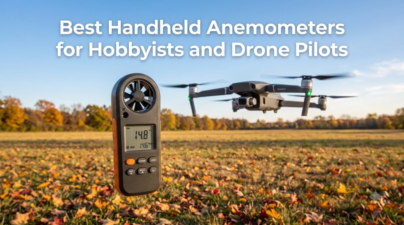 Best Handheld Anemometers for Hobbyists and Drone Pilots