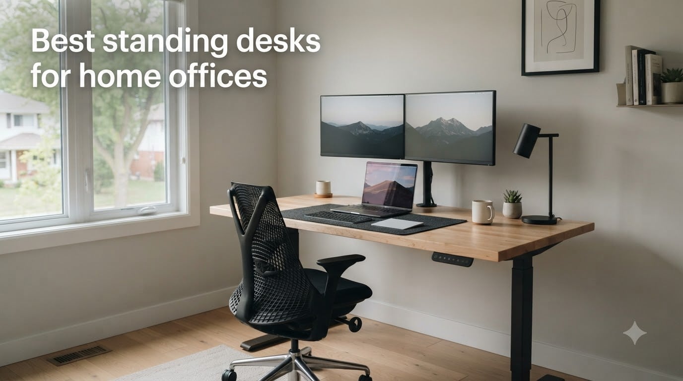 Best standing desks for home offices