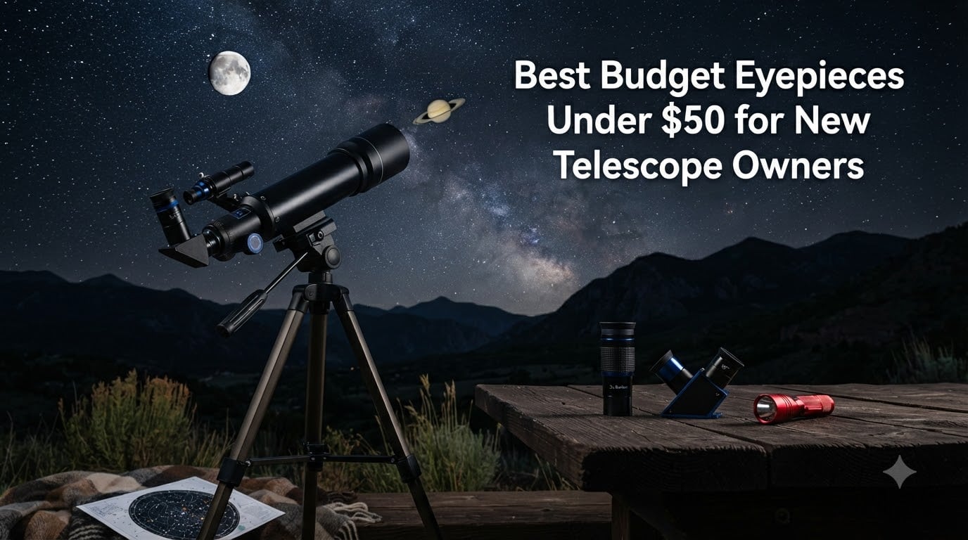 Best Budget Eyepieces Under $50 for New Telescope Owners