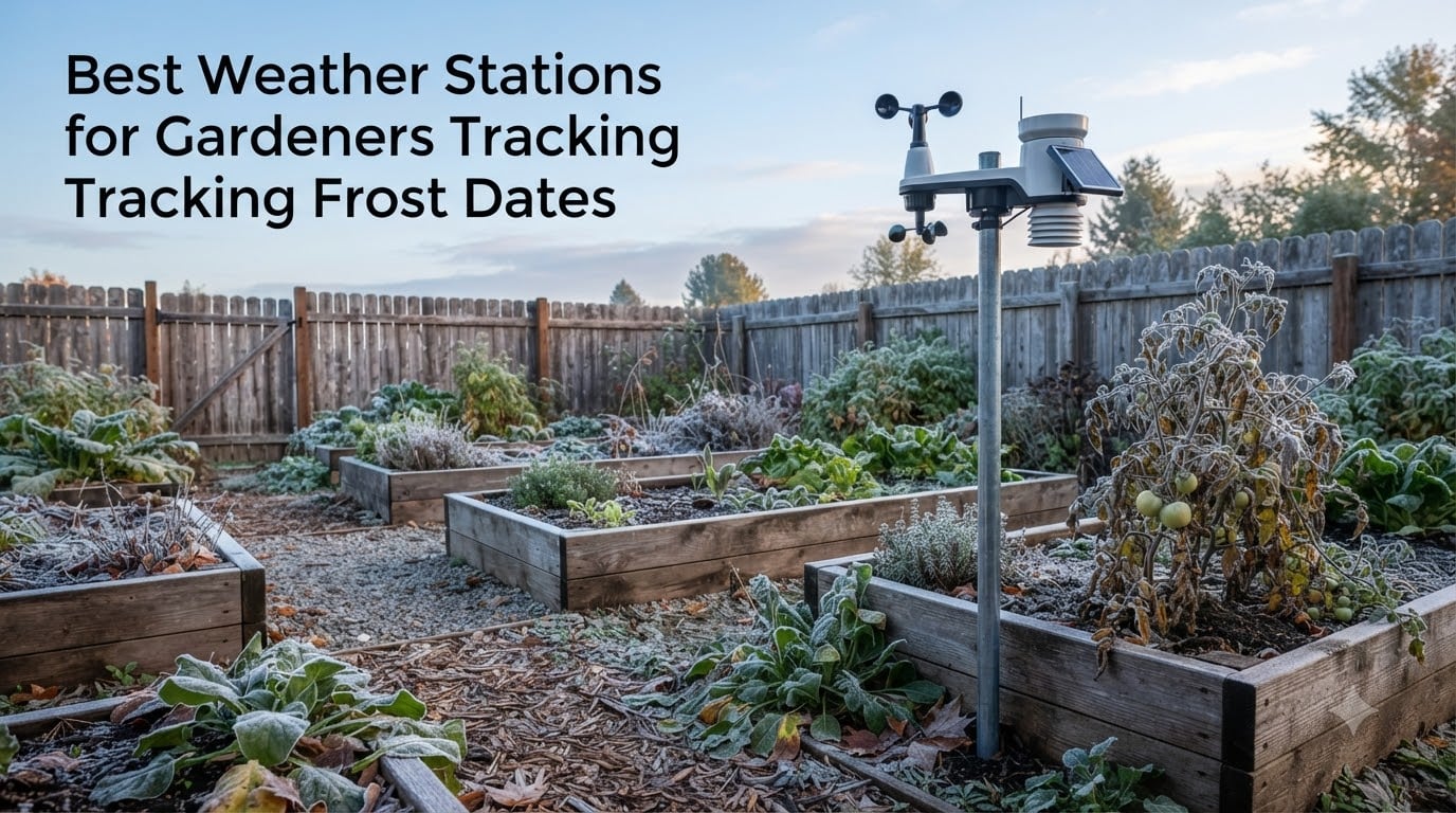 Best Weather Stations for Gardeners Tracking Frost Dates