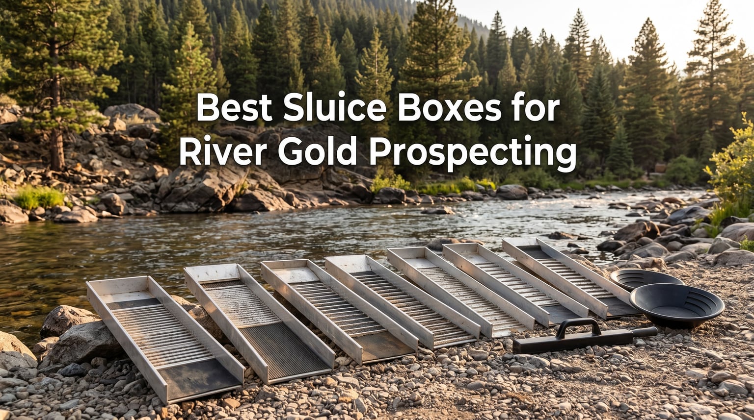 Best Sluice Boxes for River Gold Prospecting