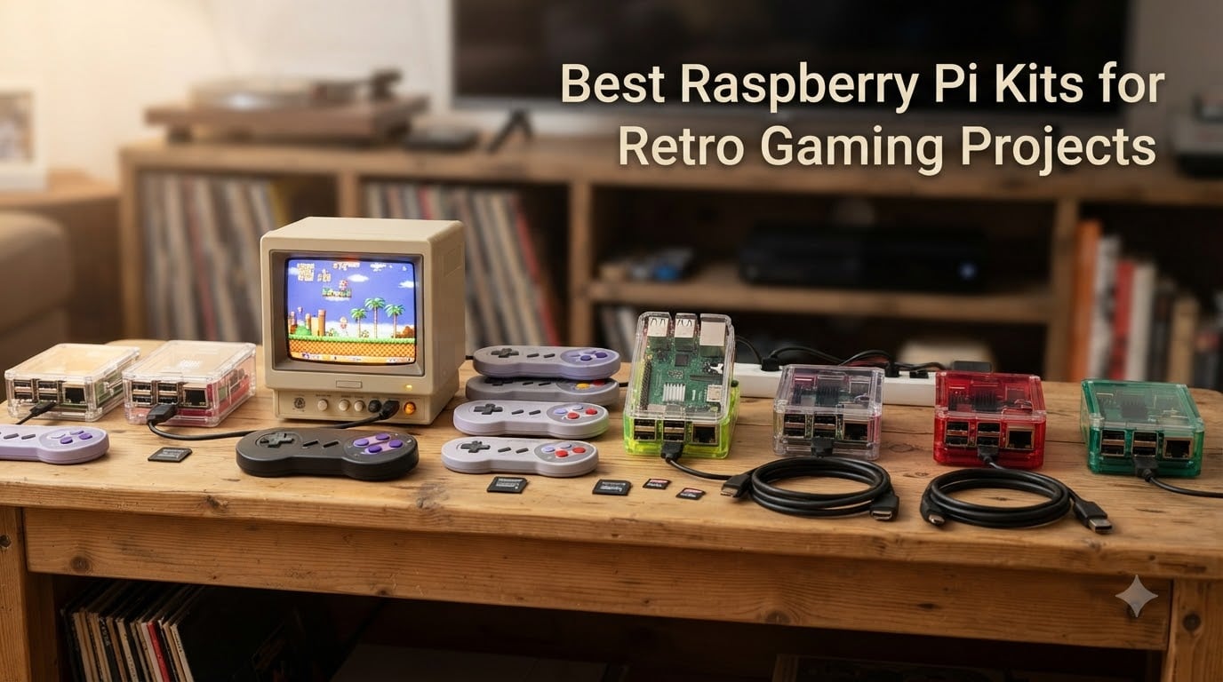 Best Raspberry Pi Kits for Retro Gaming Projects