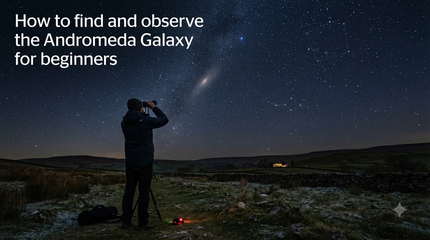 How to find and observe the Andromeda Galaxy for beginners