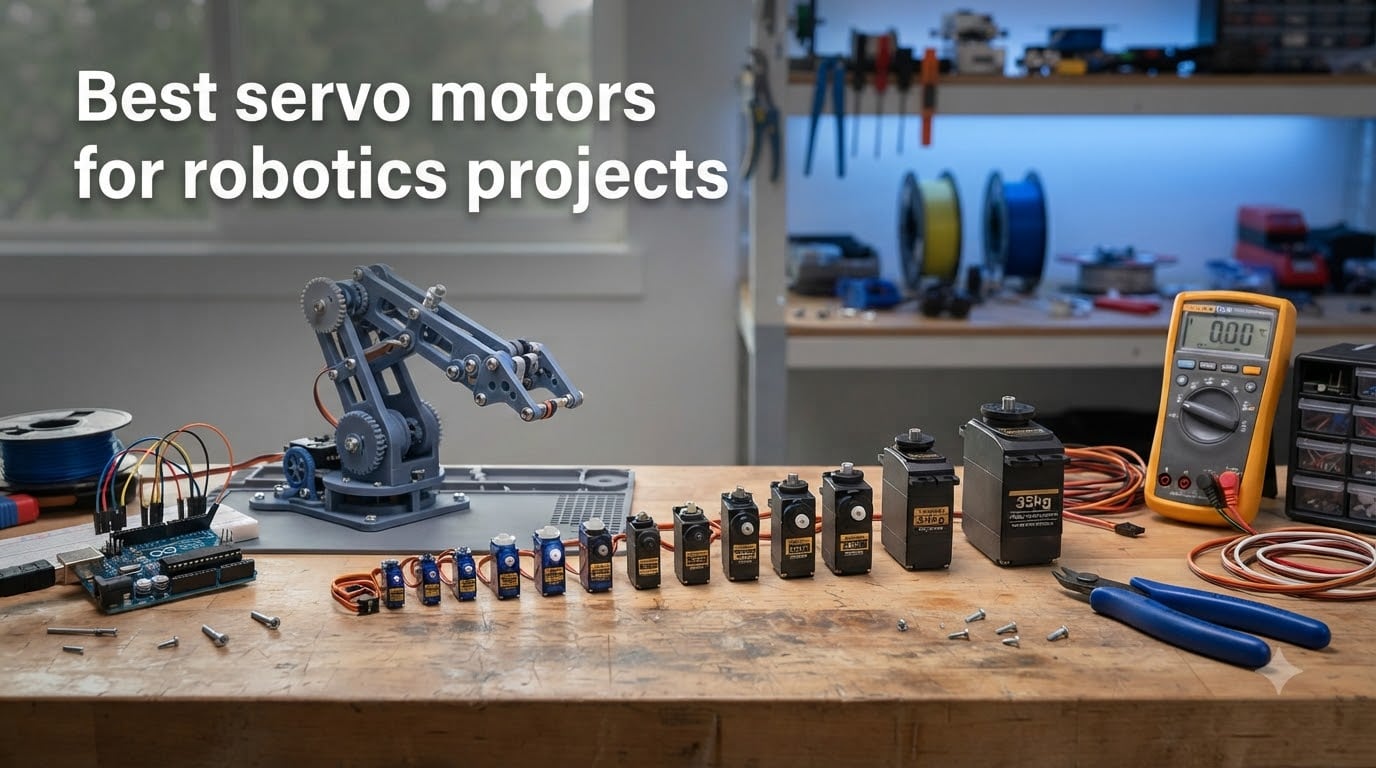 Best servo motors for robotics projects