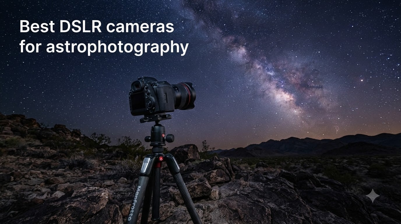 Best DSLR cameras for astrophotography