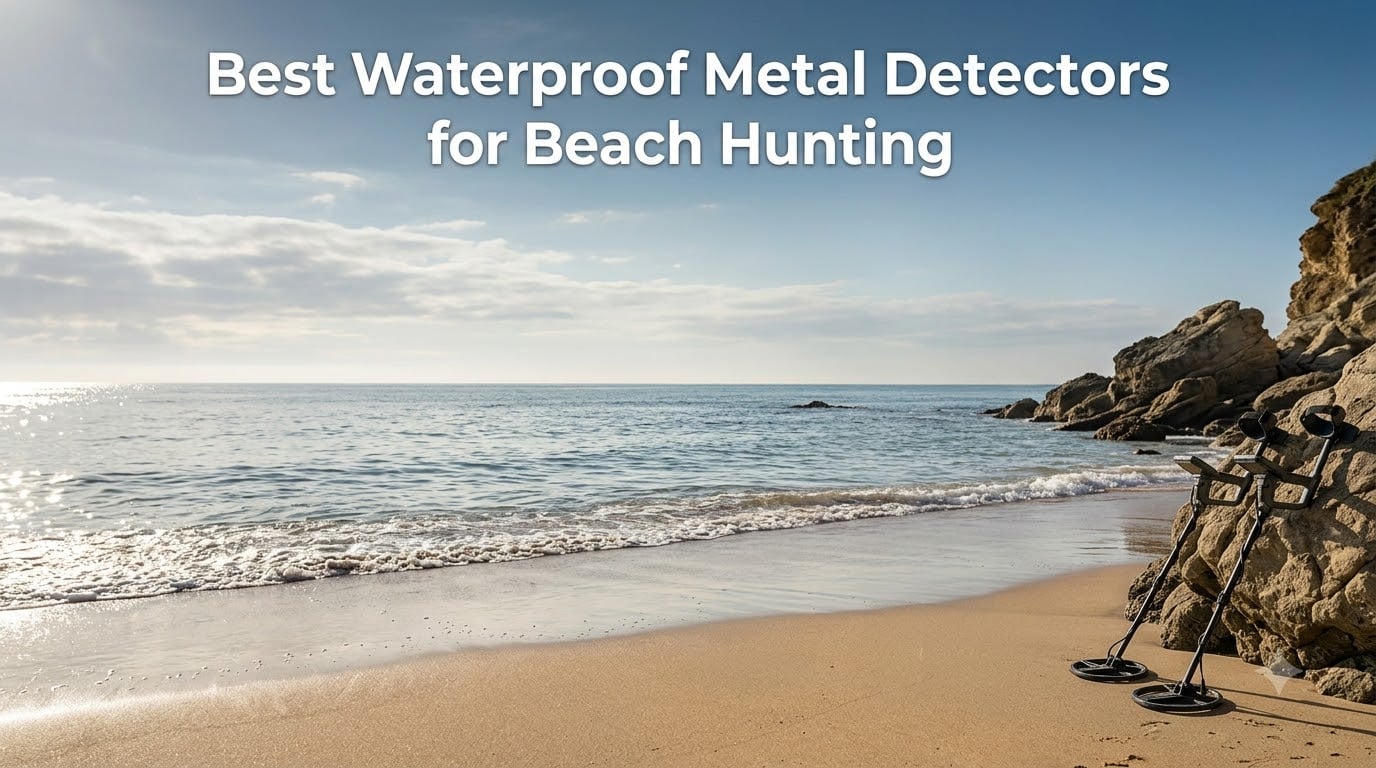 Best Waterproof Metal Detectors for Beach Hunting