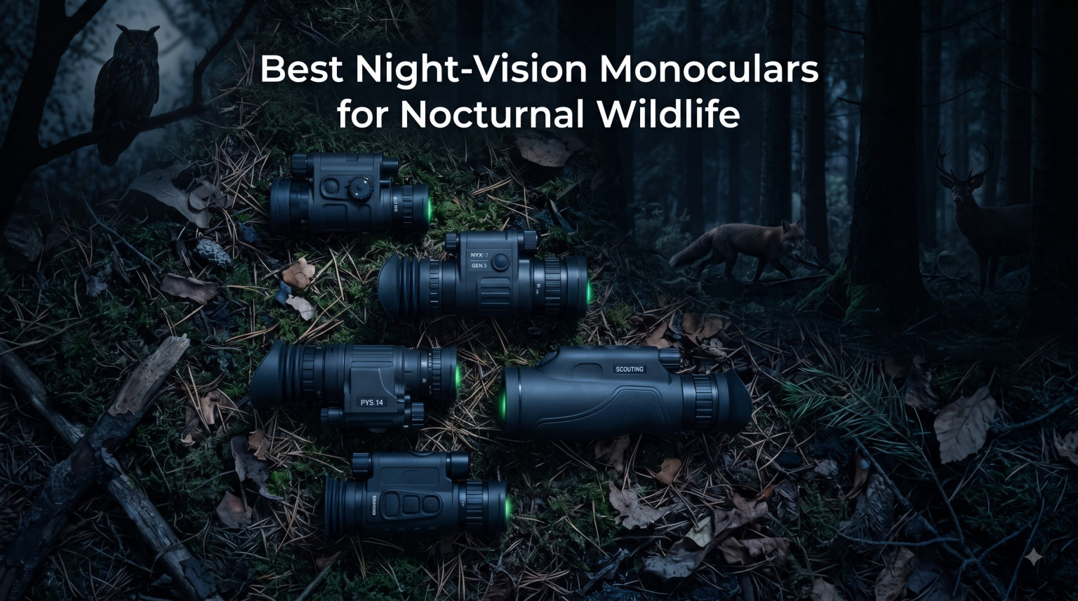 Best Night-Vision Monoculars for Nocturnal Wildlife
