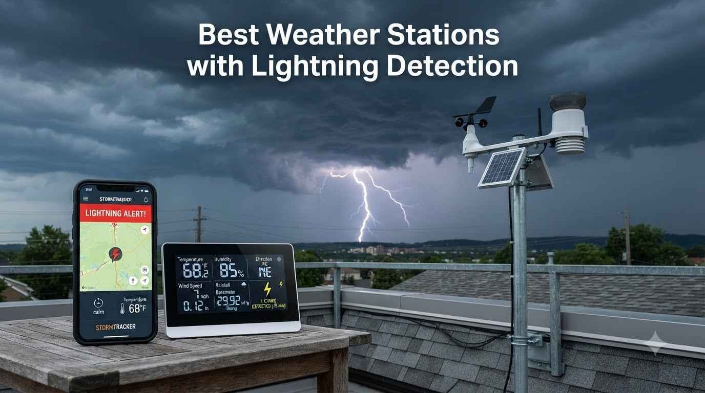 Best Weather Stations with Lightning Detection