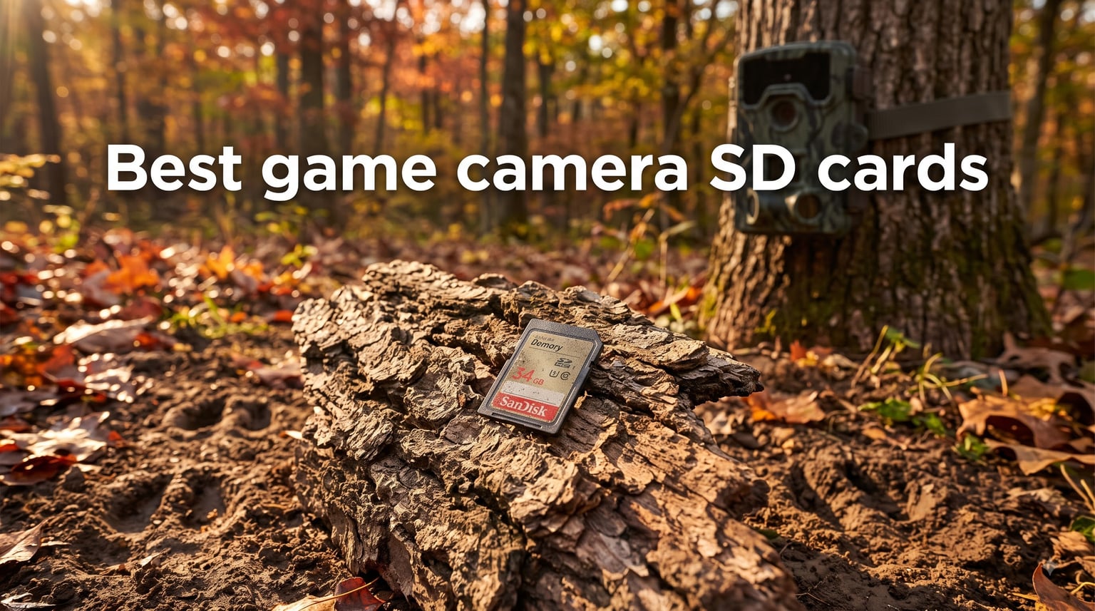 Best game camera SD cards