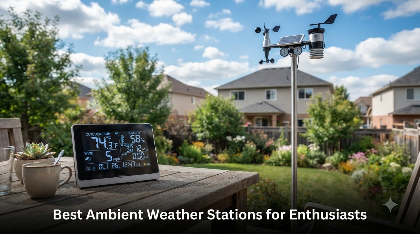 Best Ambient Weather Stations for Enthusiasts