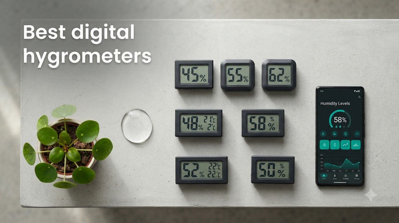 Best digital hygrometers